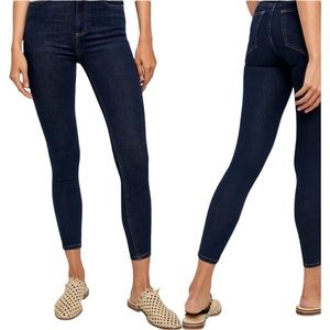 NWT Free People We The Free Dark Wash High Rise Skinny Jeans Size 26